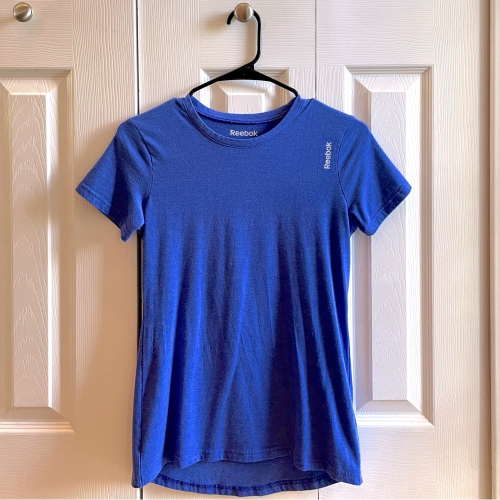 Reebok: Blue T-Shirt
